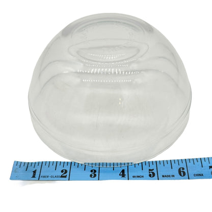 Set Of 5 Glass Bowls Colorful Matching Lids Food Storage Or Leftovers