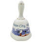 Ocean City Maryland Souvenir Ceramic Bell with Seagull Lighthouse Design 4.5"