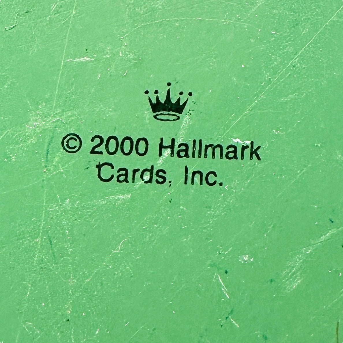 Vtg 2000 Hallmark Keepsake Ornament Angel Blessed Tree Beaded Leather Strap