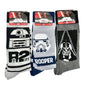 Star Wars Character 3 pr Socks Set Mens Size 10-13 R2D2 Stormtrooper Darth Vader