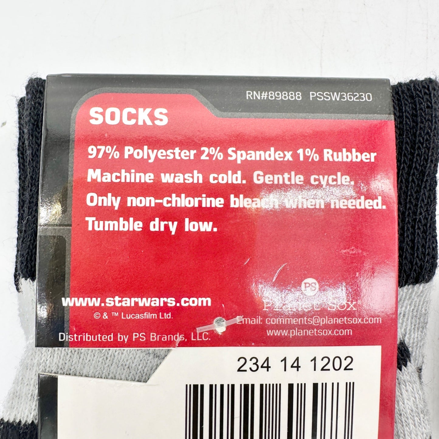 Star Wars Character 3 pr Socks Set Mens Size 10-13 R2D2 Stormtrooper Darth Vader