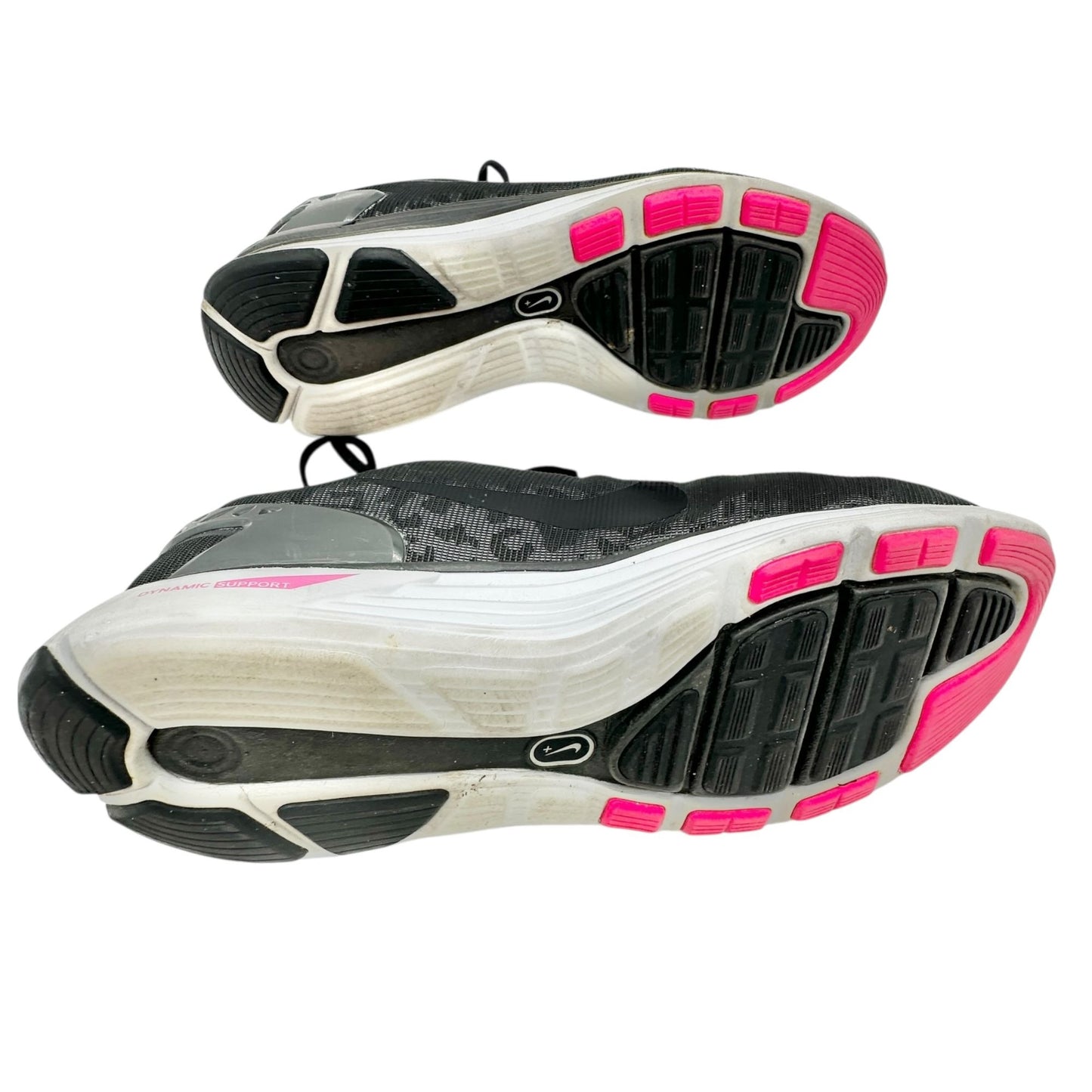 Nike Lunarglide 5 H2O Repel Running Shoes Womens Size 9.5 Gray Pink Lightweight