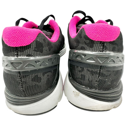 Nike Lunarglide 5 H2O Repel Running Shoes Womens Size 9.5 Gray Pink Lightweight