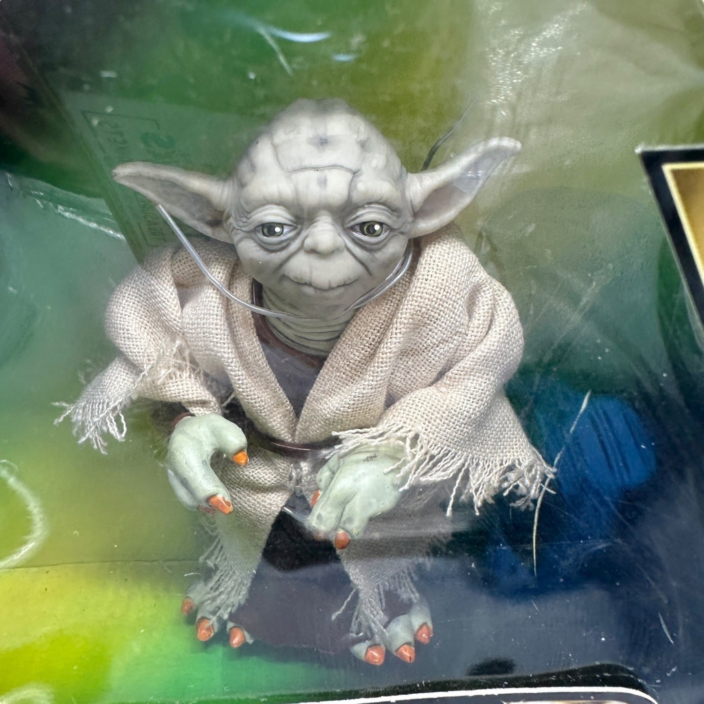 Star Wars Yoda Action Figure Poseable Collectible Kenner 1995 Authentic Style