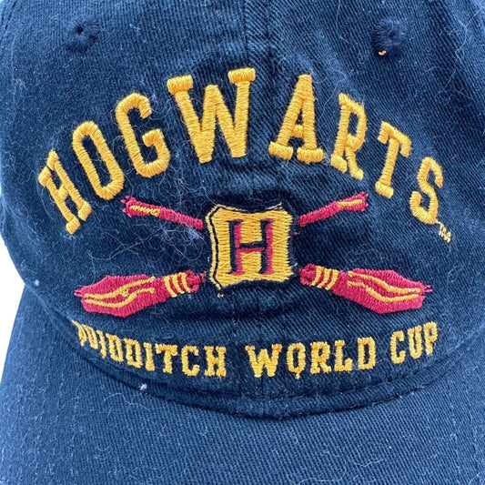 Harry Potter Baseball Hat Cap Hogwarts Quidditch World Cup Adjustable