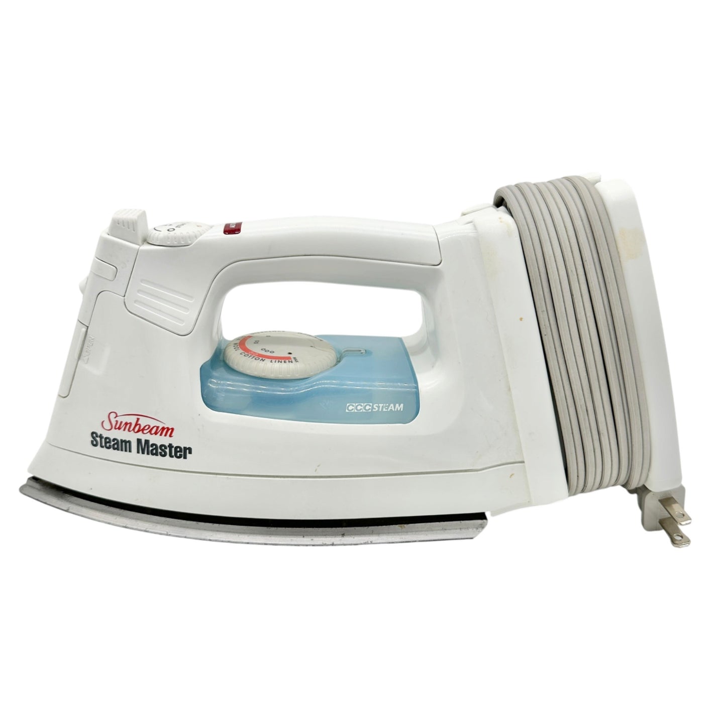 Sunbeam Steam Master Iron with Auto Off Adjustable Steam Settings Cord Control
