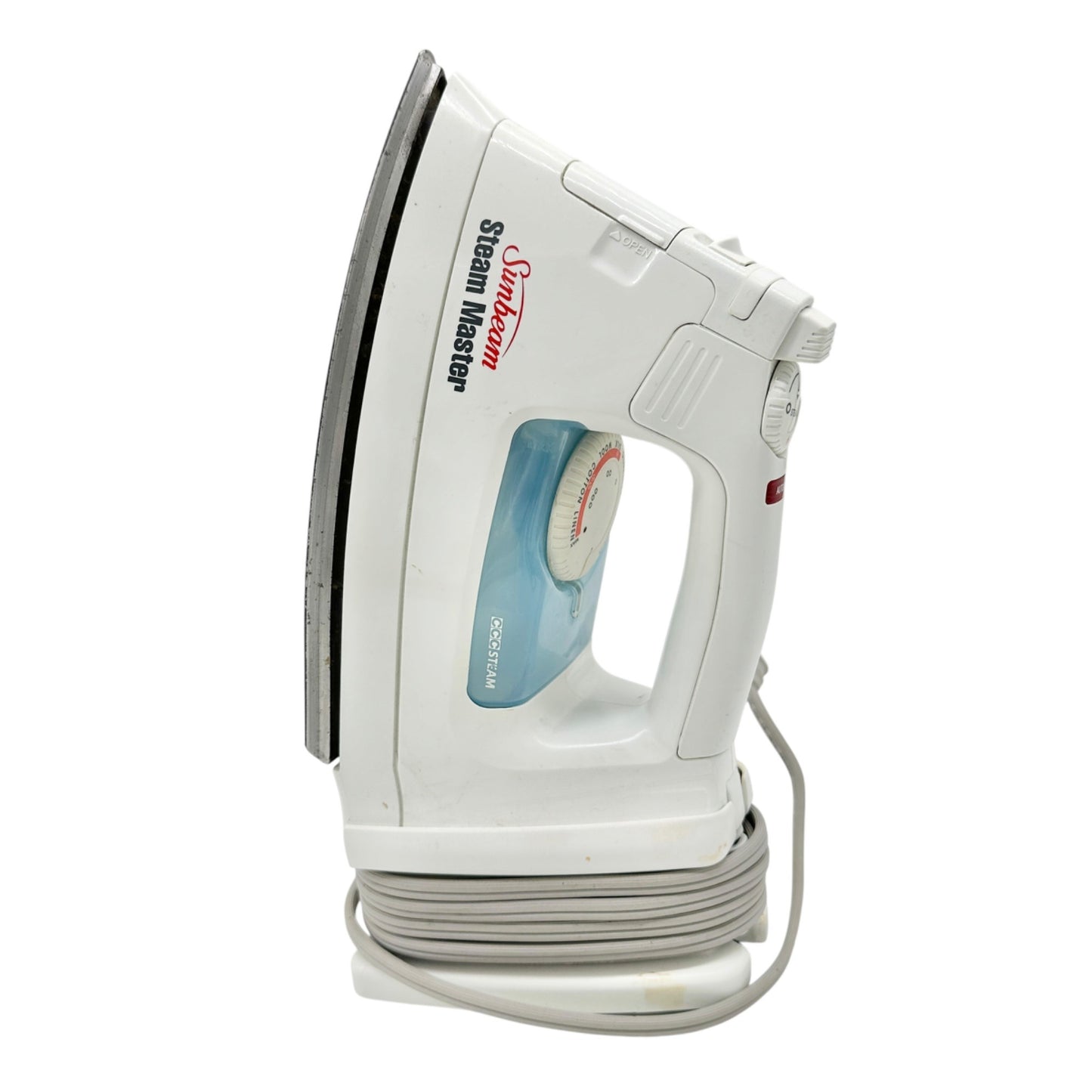 Sunbeam Steam Master Iron with Auto Off Adjustable Steam Settings Cord Control