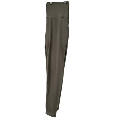 Old Navy Active Powersoft High-Rise Capris Pocket Leggings XL Tall Olive Green