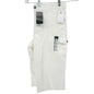 Lee Flex-To-Go Skimmer Capri Pants Womens 18M White Mid Rise Cargo Pockets