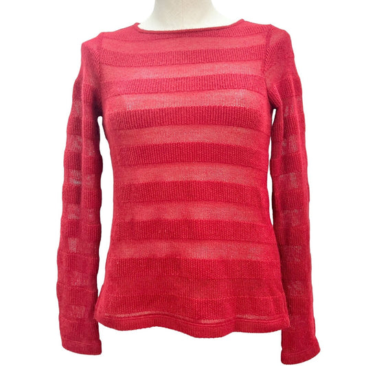 Chico's Long Sleeve Sweater Women's Size 00 Red