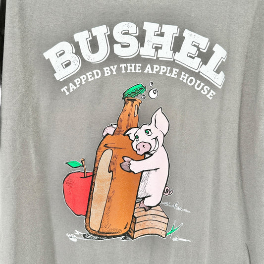 The Bushel Pub T-Shirt XL Dark Gray Apple House Linden VA Friends With Benefits