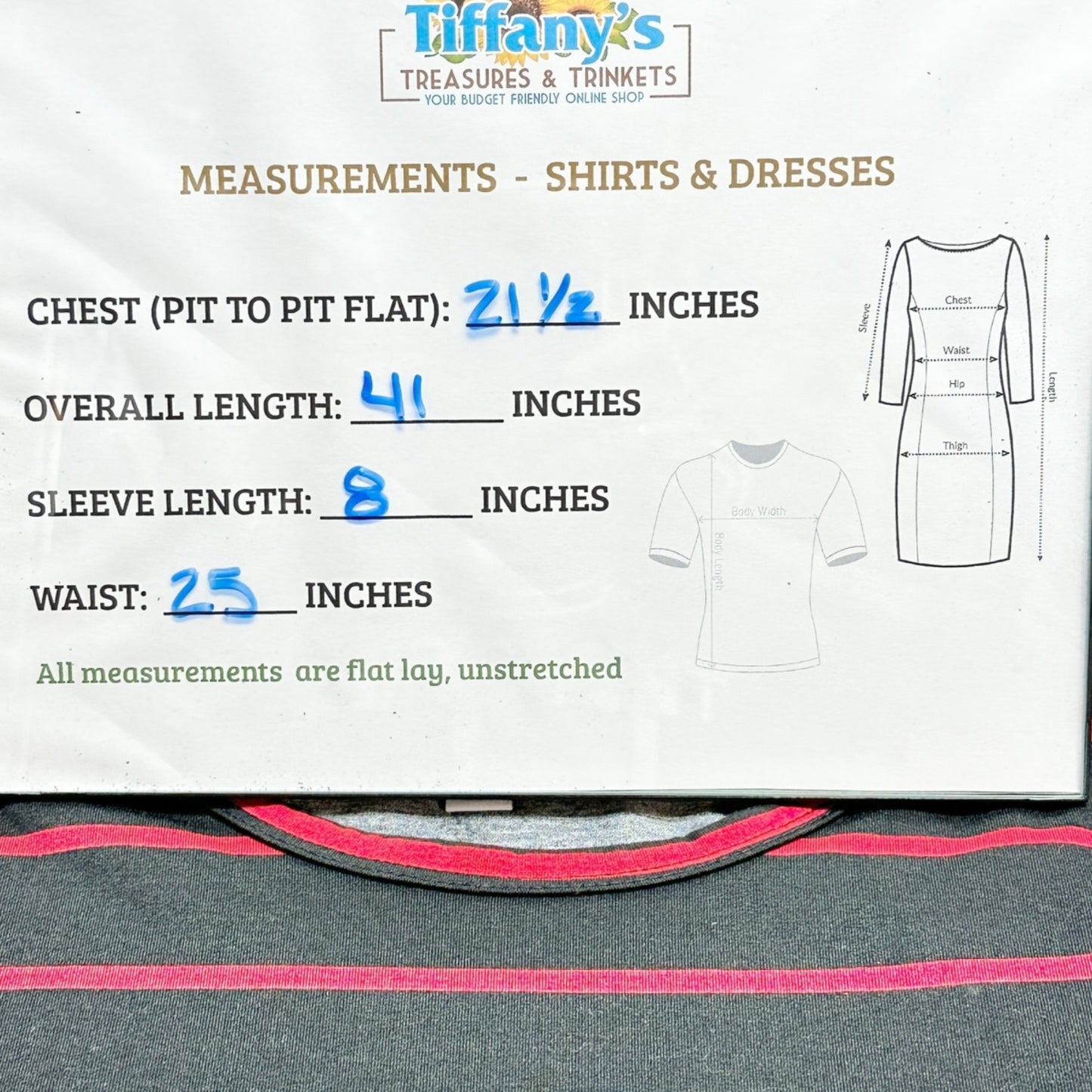 LuLaRoe Jessie Swing Dress Womens XL Black w Red Stripes SS Side Pockets Soft