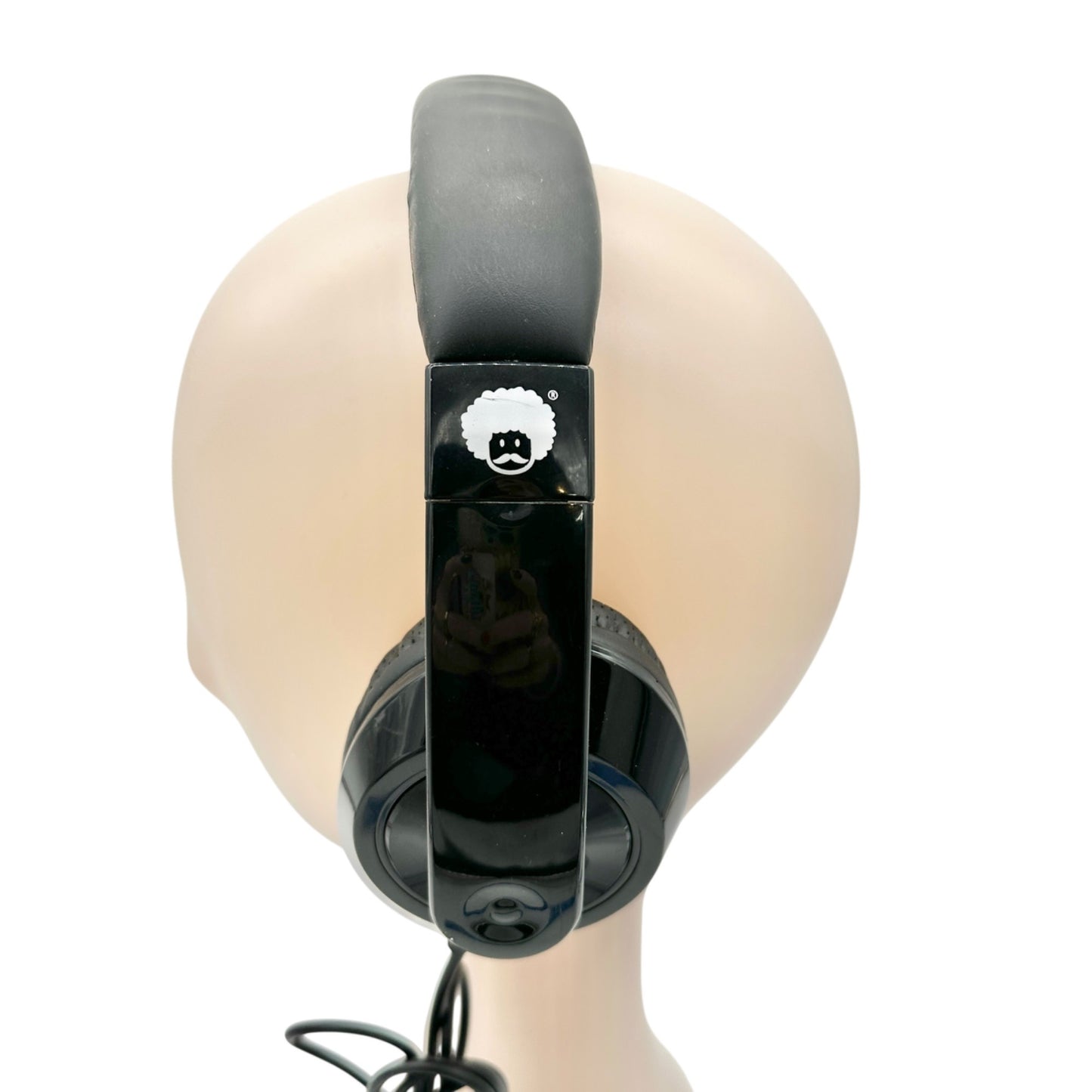 Rockpapa Wired Over Ear Stereo Headphones Black Adjustable Lightweight Design