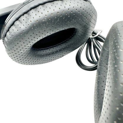 Rockpapa Wired Over Ear Stereo Headphones Black Adjustable Lightweight Design