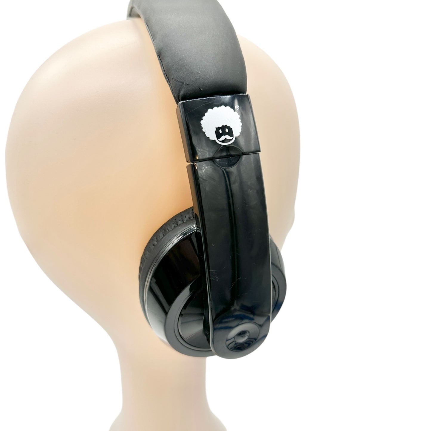 Rockpapa Wired Over Ear Stereo Headphones Black Adjustable Lightweight Design