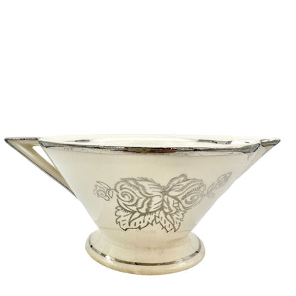 Maryland Rose Warranted China Creamer Cream Platinum Gold Alloy Trim