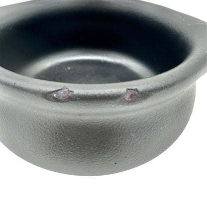 Tuxton Black Matte Ceramic Bowl 12 Oz Witches Cauldron Minor Cosmetic Flaws