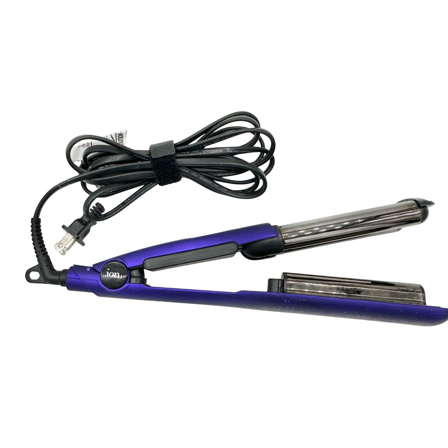 Ion Titanium Pro Triple Barrel Waver Hair Styling Tool Purple 12” Model 301197