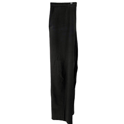 Briggs New York Pants Womens Size 16 Black Wide-Leg Stretchy Comfortable