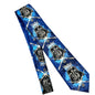 Star Wars Darth Vader Blue Pattern Neck Tie 59 inches Long 100% Polyester