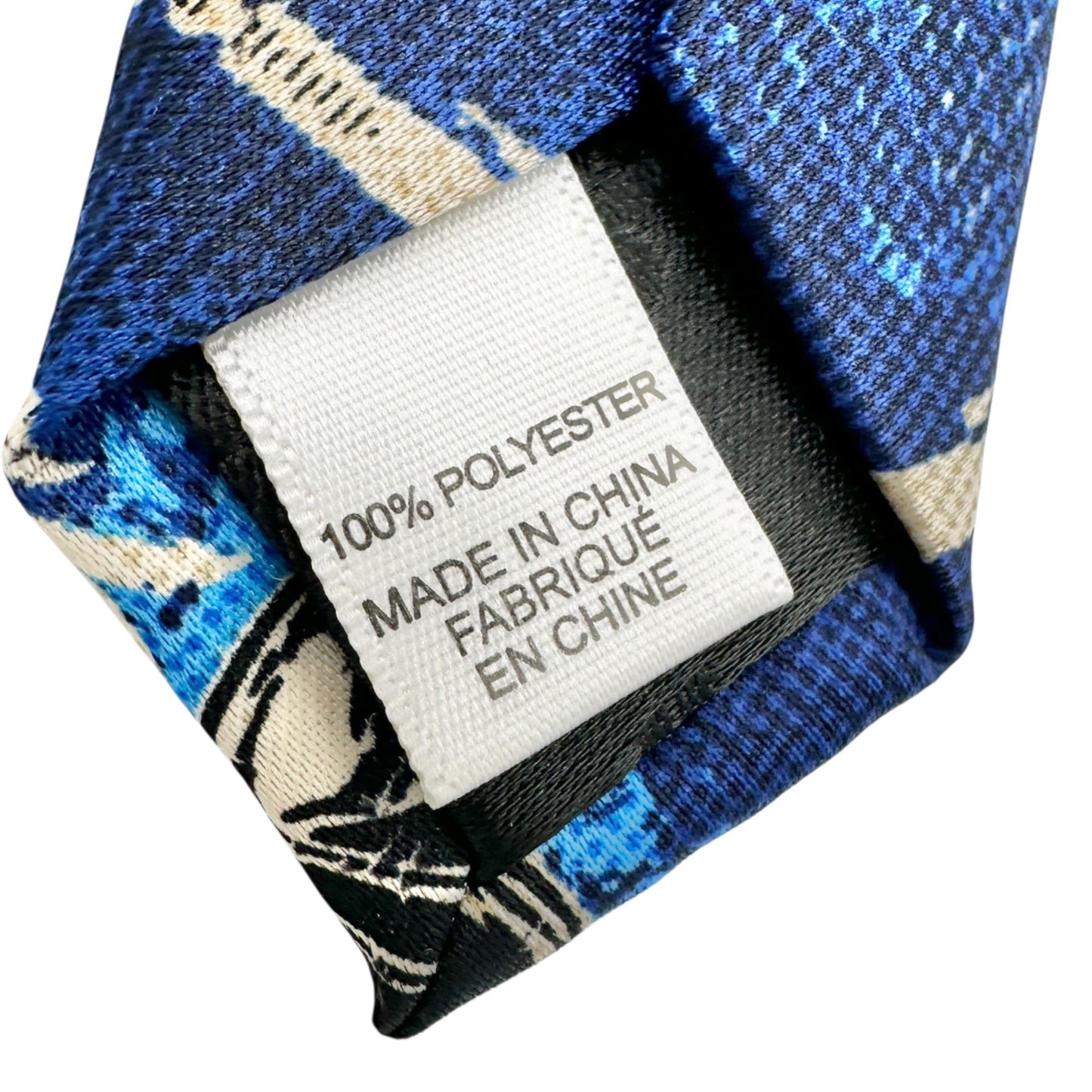 Star Wars Darth Vader Blue Pattern Neck Tie 59 inches Long 100% Polyester