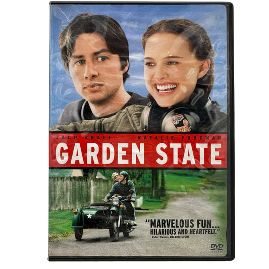 Garden State (DVD, 2004) Zach Braff Natalie Portman Hilarious Heartfelt Comedy
