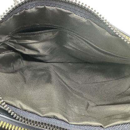 Handbag 10 x 7 x 3.5 Navy Crossbody Adjustable Strap 3 Sections Card Holders EUC