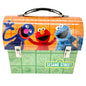 Sesame Street Collectible Tin Lunch Box L For Lunch Grover Elmo Cookie Monster