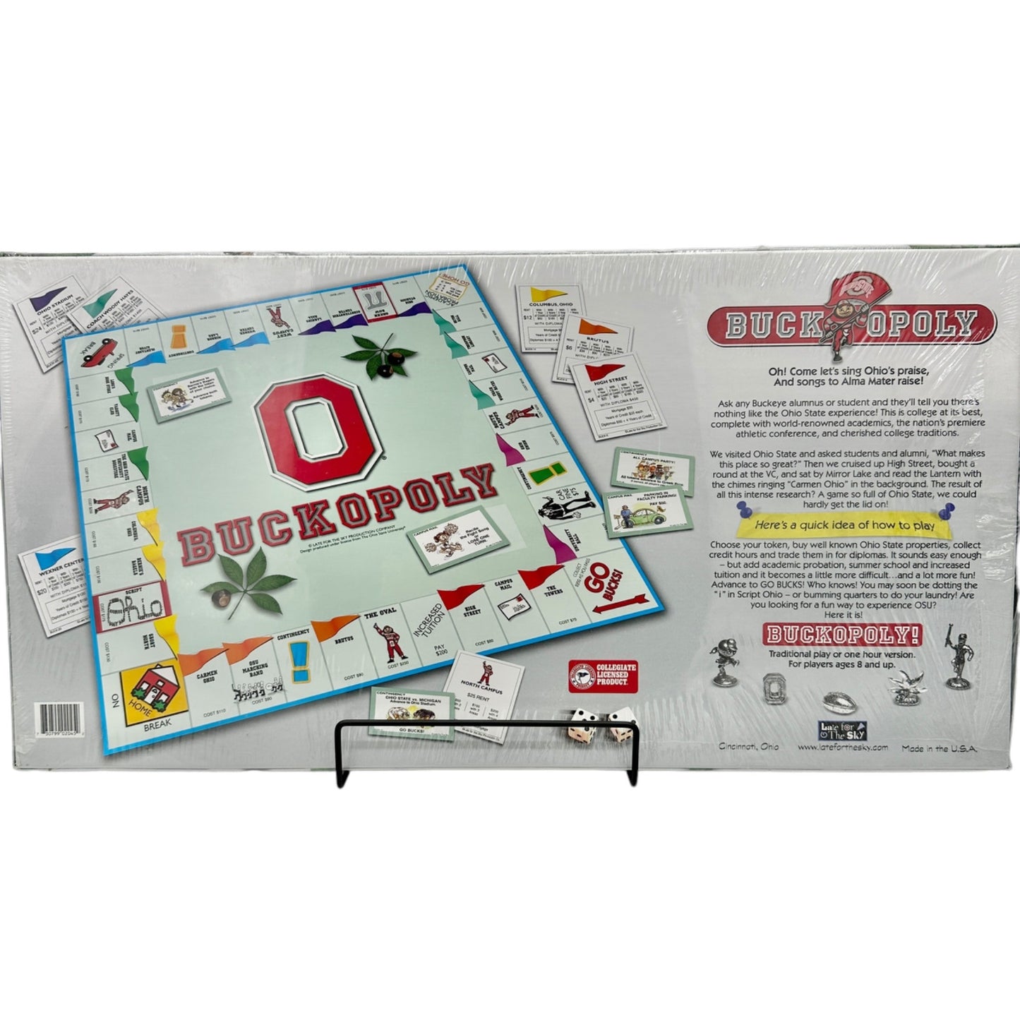 Ohio State Buckopoly Board Game NEW Sealed OSU Buckeyes