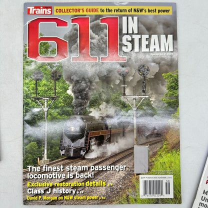 Model Trains Magazine Bundle Big Boy 611 Big Steam Issues Collectors Reference