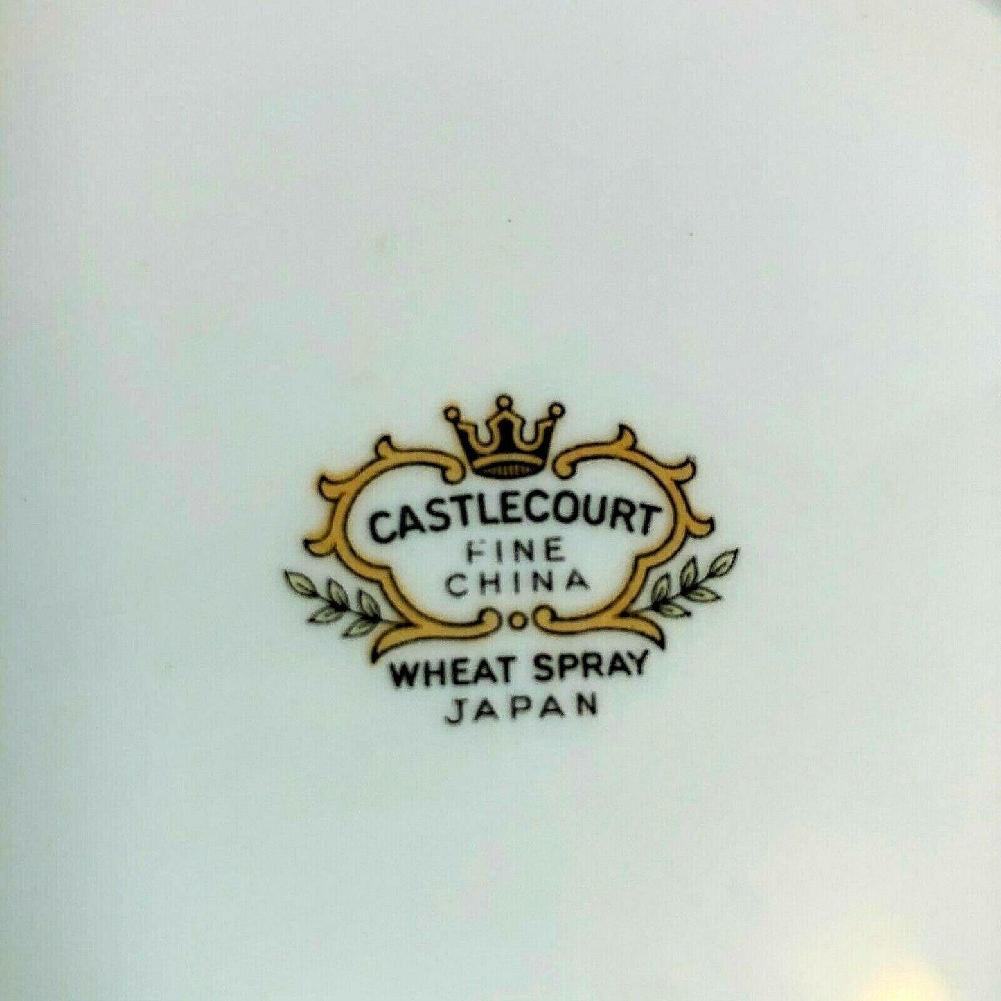 Vintage Castlecourt Wheat Spray Japan China 9" Serving Bowl EUC