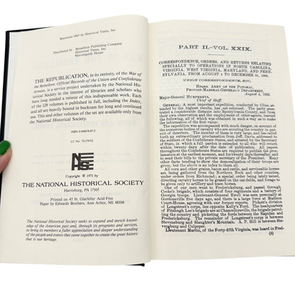 War Of The Rebellion Official Records Union Confederate Armies Vol. 29 Part II