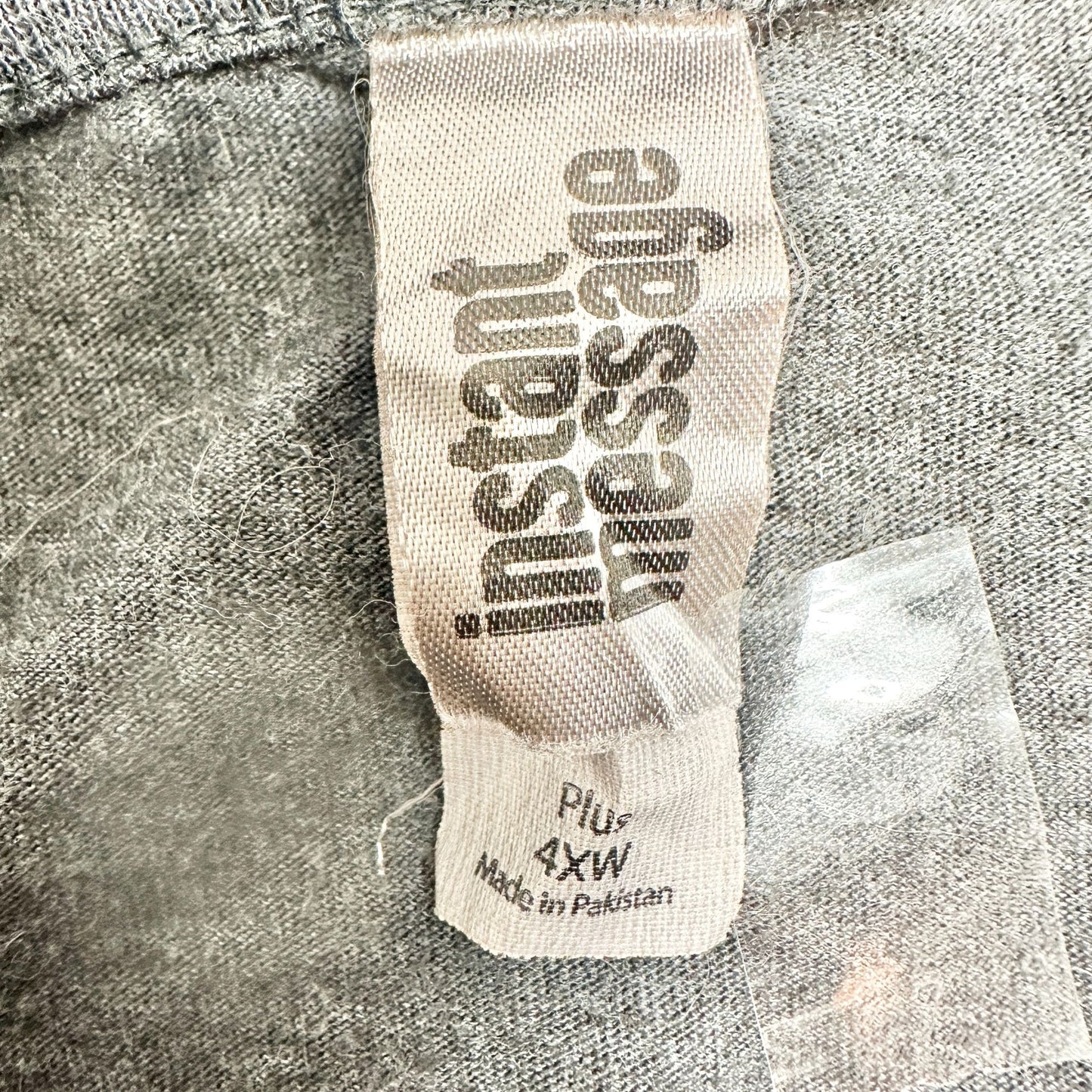 Im Not Doing Sht Today Graphic Lounge Sleep Dress 4X Gray Soft Instant Message