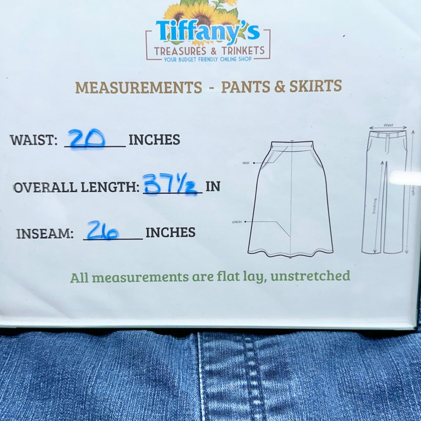 Kim Rogers Curvy Denim Jeans Womens 18WS Stretchy Blue Wash Comfort Fit