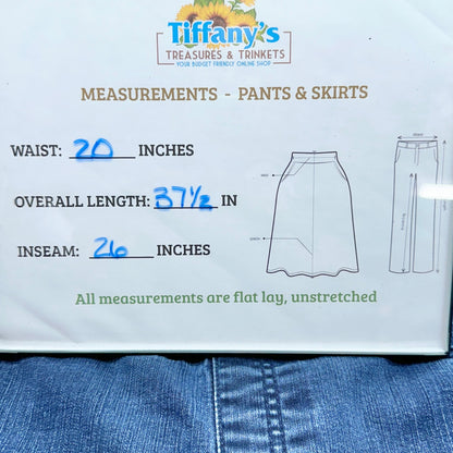 Kim Rogers Curvy Denim Jeans Womens 18WS Stretchy Blue Wash Comfort Fit