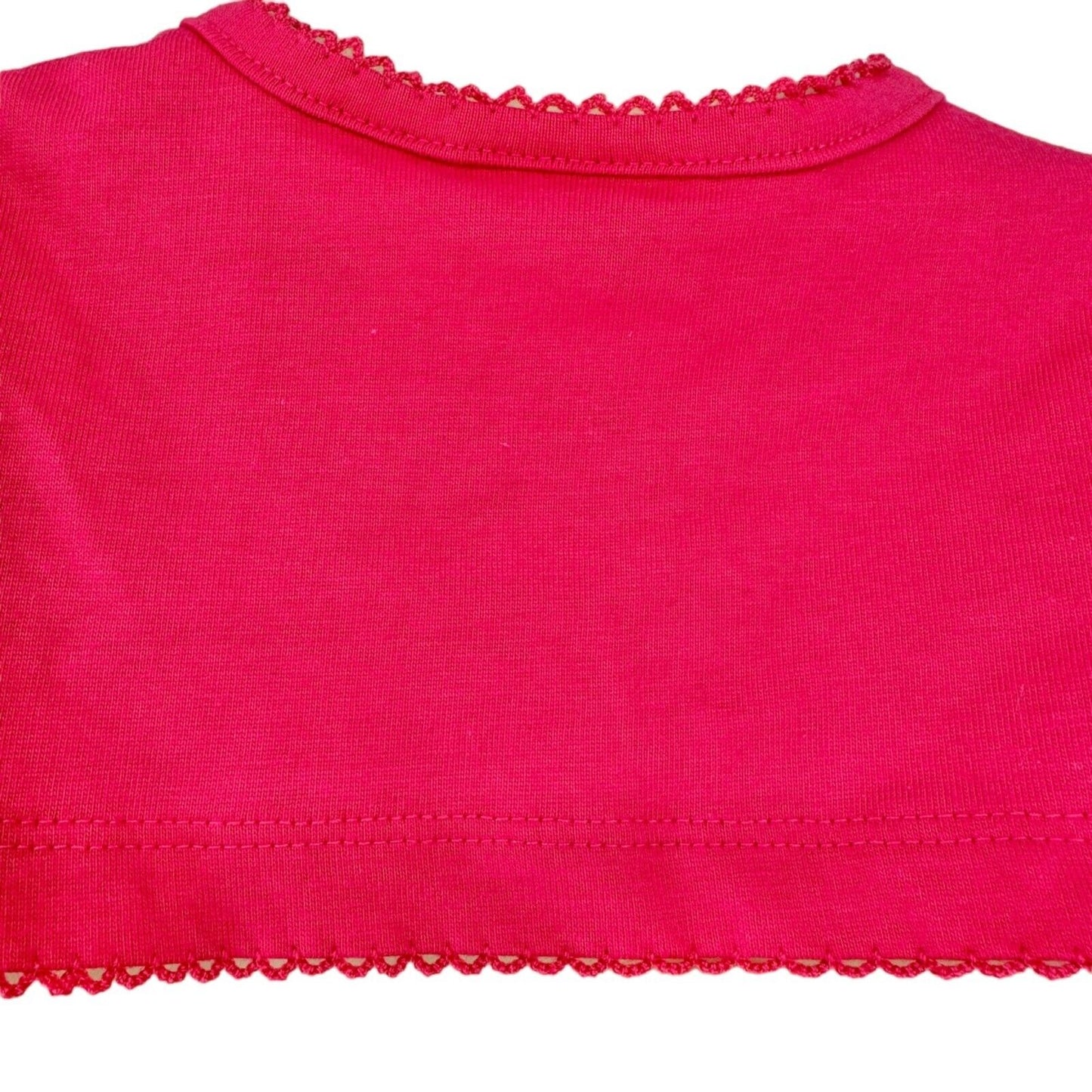 Blueberi Boulevard Baby Girls 18M Cropped Cardigan Pink Soft T-Shirt Feel