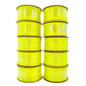 Offray Lot of 10 Spools Ribbon 1.5 inch x 9 feet Yellow Hello Kitty New