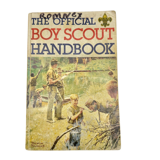 Boy Scouts of America 1979 Handbook For Boys Vintage Paperback Scouting