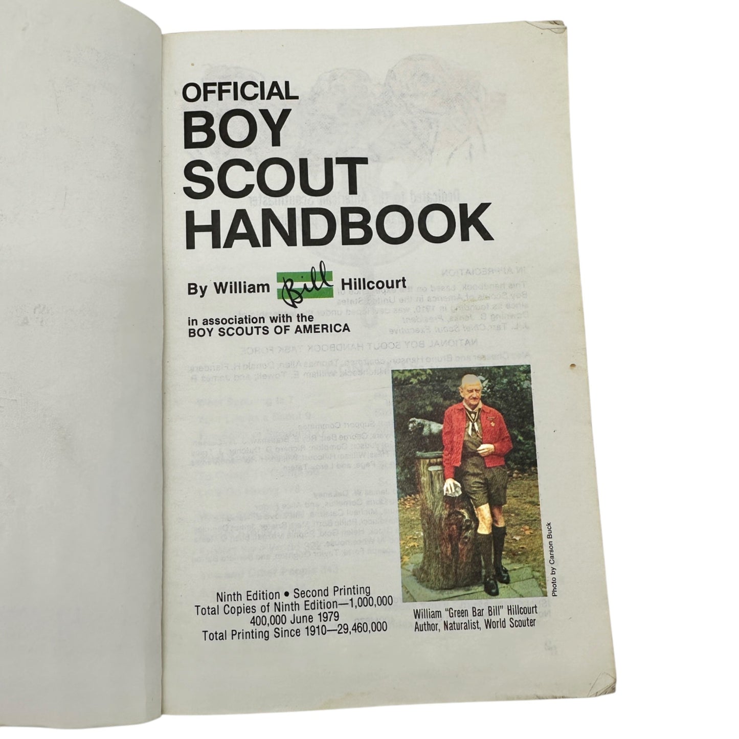 Boy Scouts of America 1979 Handbook For Boys Vintage Paperback Scouting