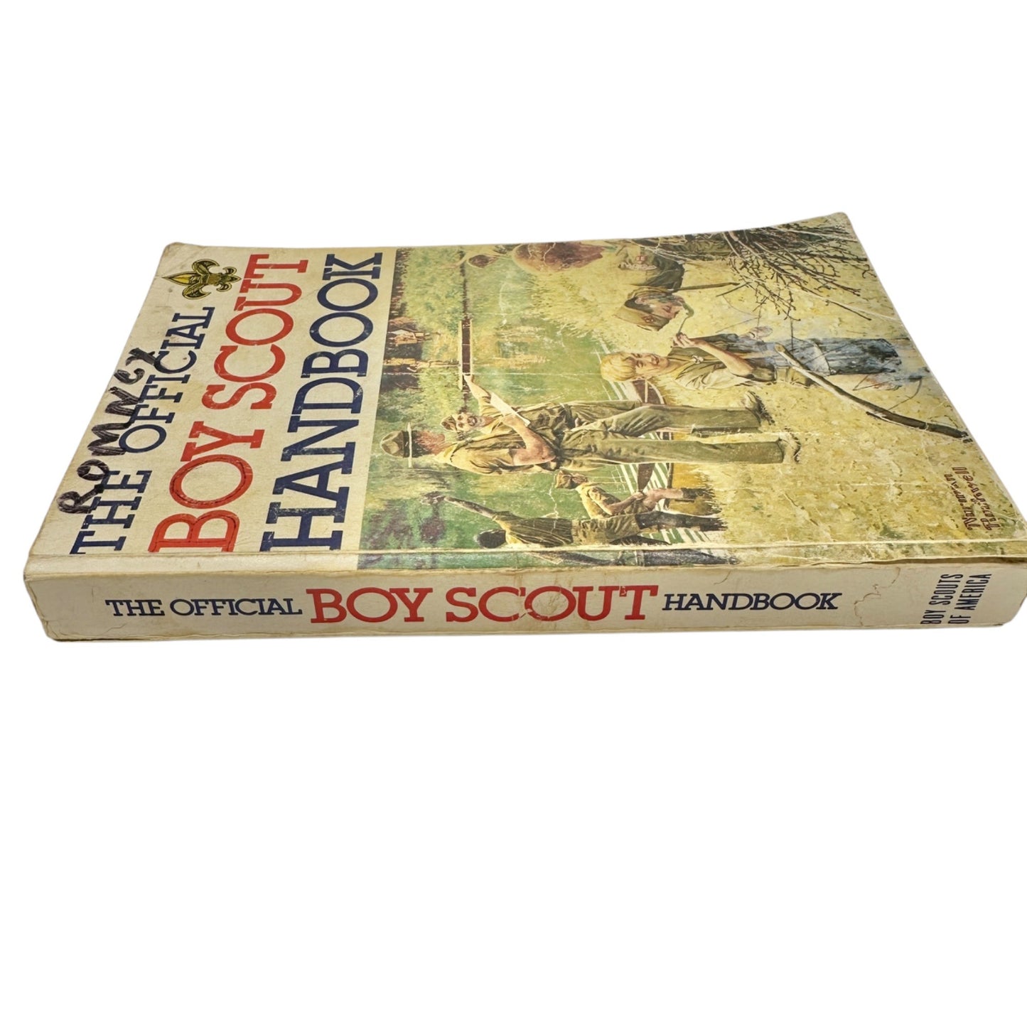 Boy Scouts of America 1979 Handbook For Boys Vintage Paperback Scouting