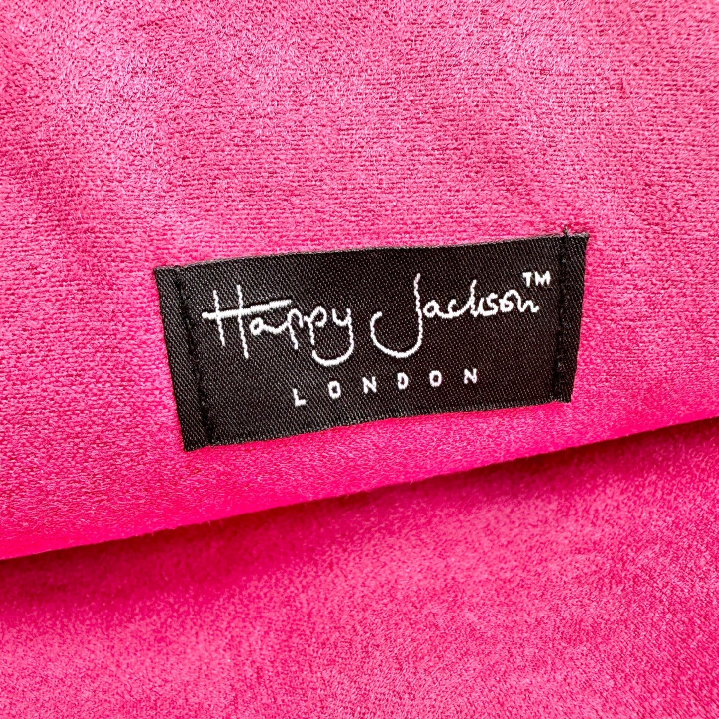 Happy Jackson Tablet Case Red Hello Beautiful Shiny Vinyl Padded Pink Inside NWT