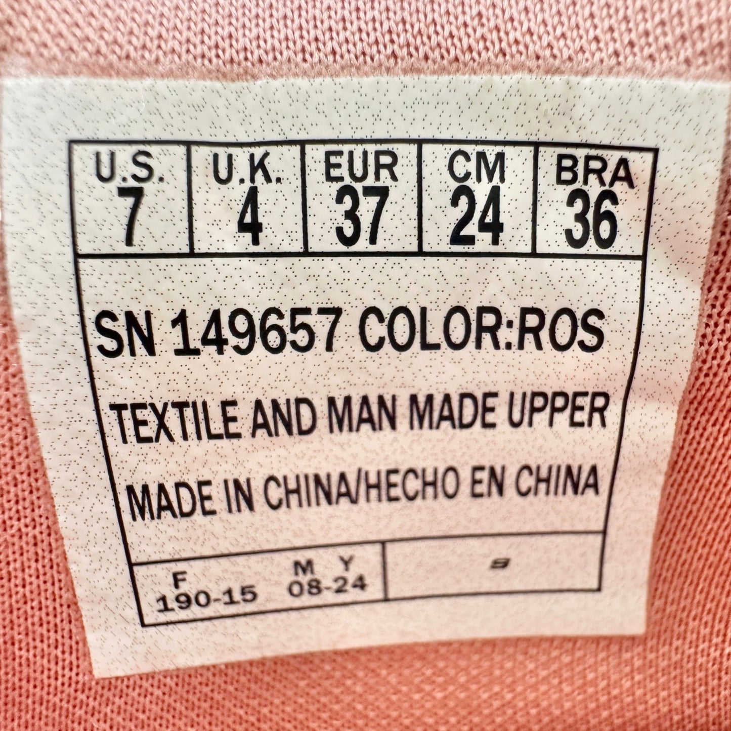 Skechers Memory Foam Slip On Sneakers Womens US 7 Pink Lightweight Comfort Shoes