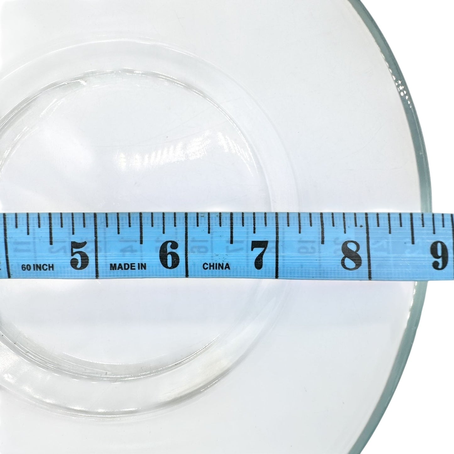 Clear Glass Round Baking Dish With Lid 8.5 Inch Diameter Durable Bakeware