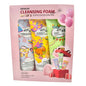 Esfolio Cleansing Foam Set Of 3 With Hyaluronic Acid Peach & Snail For All Skin