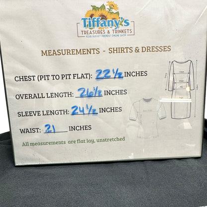 American Eagle Graphic Tee Size L Super Soft Long Sleeve Black Standard Fit