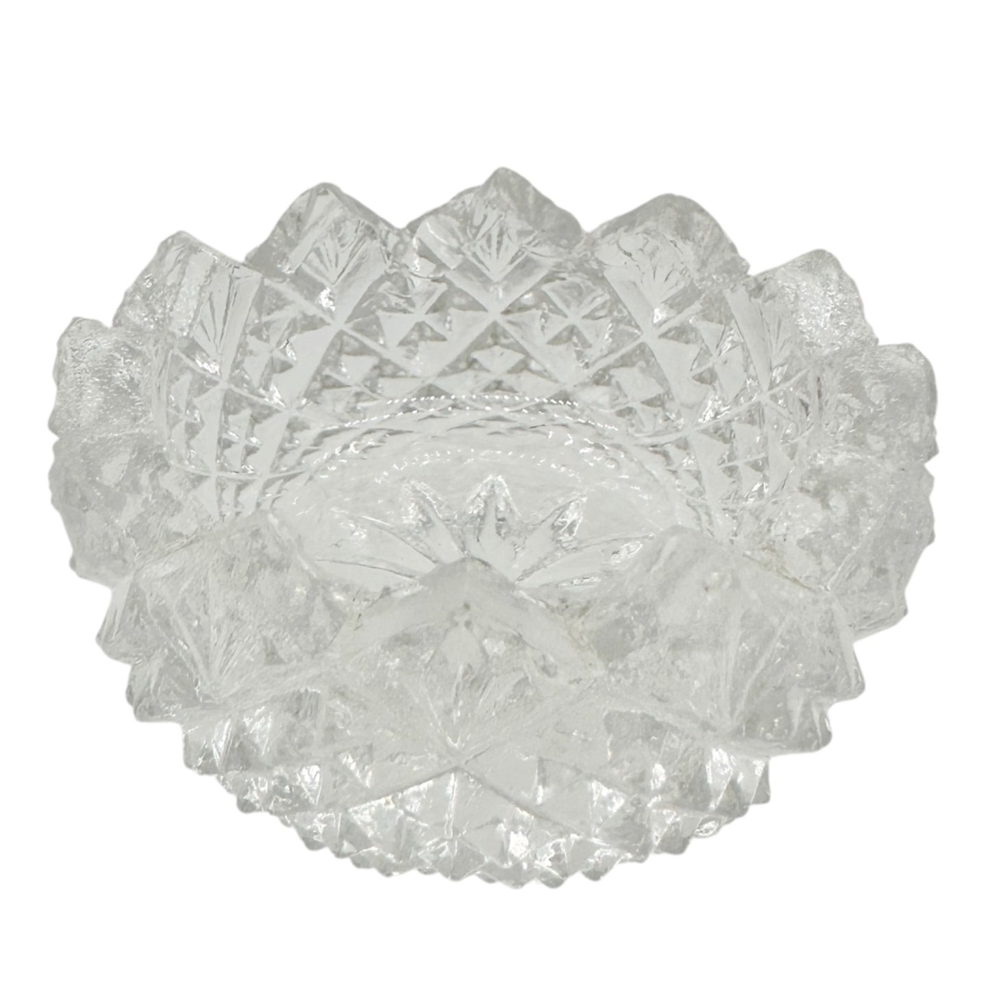 English Hobnail Vtg Childs Condiment Set Westmoreland Specialty Co 1924 Glass