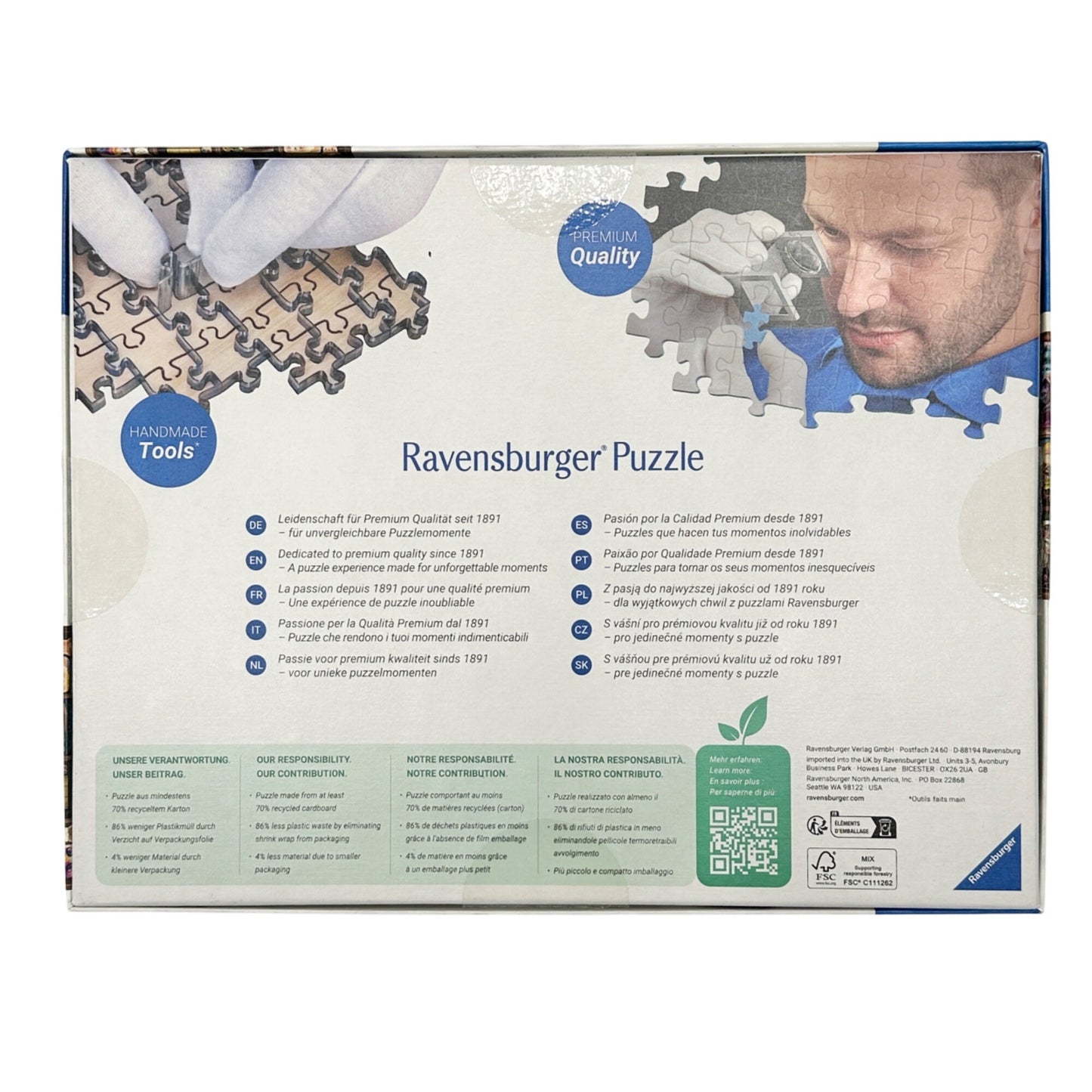 Ravensburger 500 Piece Puzzle Cubby Cats and Succulents Brigid Ashwood Design
