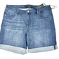 Liverpool Denim Corine Short Womens 20W Westport Wash Stretch Cuffed Hem Pockets