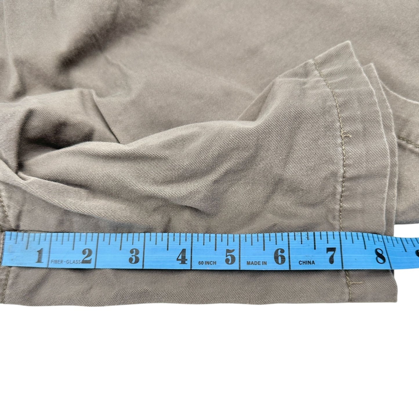 Harbor Bay Shorts Mens 3XL Elastic Waist Gray Cotton Side and Back Pockets