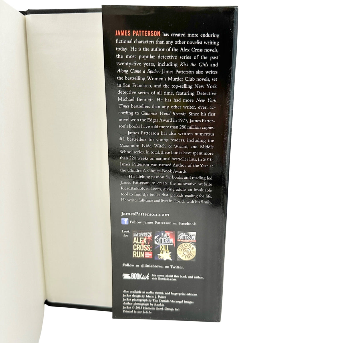 Cross My Heart Novel James Patterson Hardcover Alex Cross Thriller 1st Ed 2013
